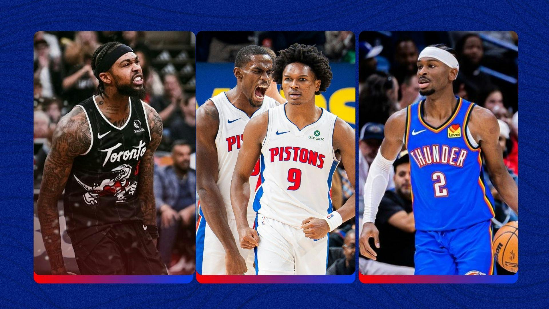 Coast-to-Coast: White-hot Pistons win 10th straight; Thunder, Raptors sustain winning form